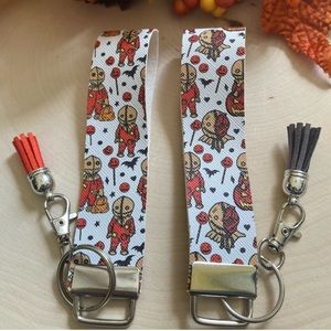 Trick R Treat Sam Faux Leather Keychain (price is for 1)